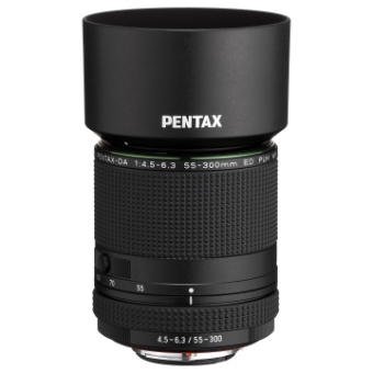  Pentax HD DA 55-300mm f/4.5-6.3 ED PLM WR RE Lens