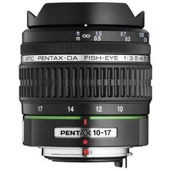  Pentax DA 10-17mm f/3.5-4.5 Fisheye Lens **