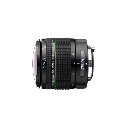  Pentax HD DA 10-17mm f/3.5-4.5 ED Fisheye Lens