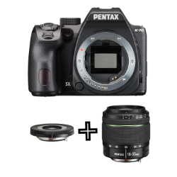 Pentax K-70 +DA18-55mm Lens + DA40mm f2.8 Lens