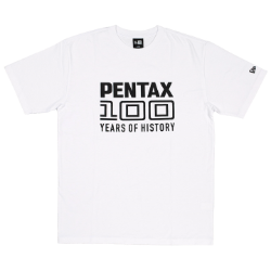  Pentax New Era 100th Tshirt WT/BK XL