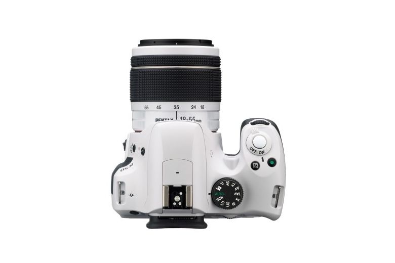 Pentax K-50 DSLR Camera (White) Body Only **