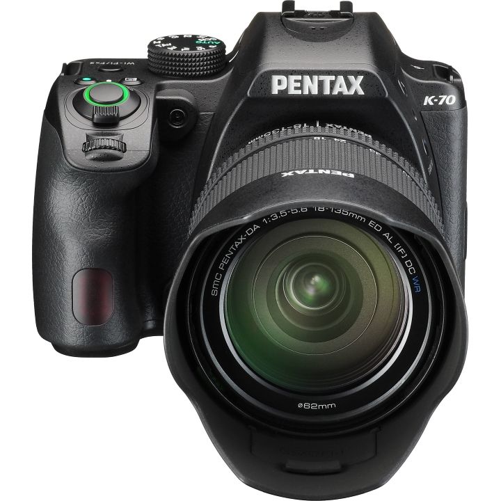 Pentax K-70 Body (Black) with DA 18-135mm f/3.5-5.6 WR Lens