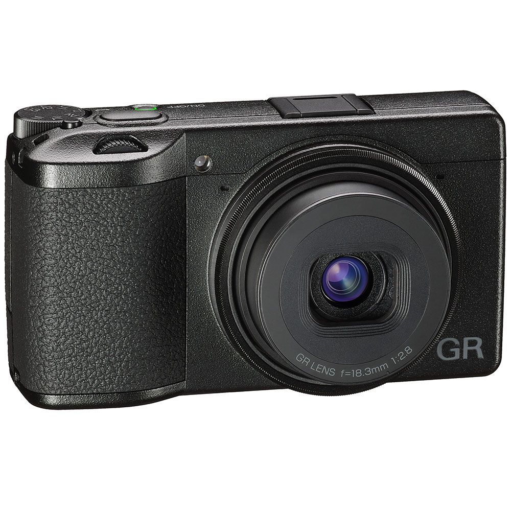 Ricoh GR III Camera KIT Black with GN-1 Blue Ring Cap