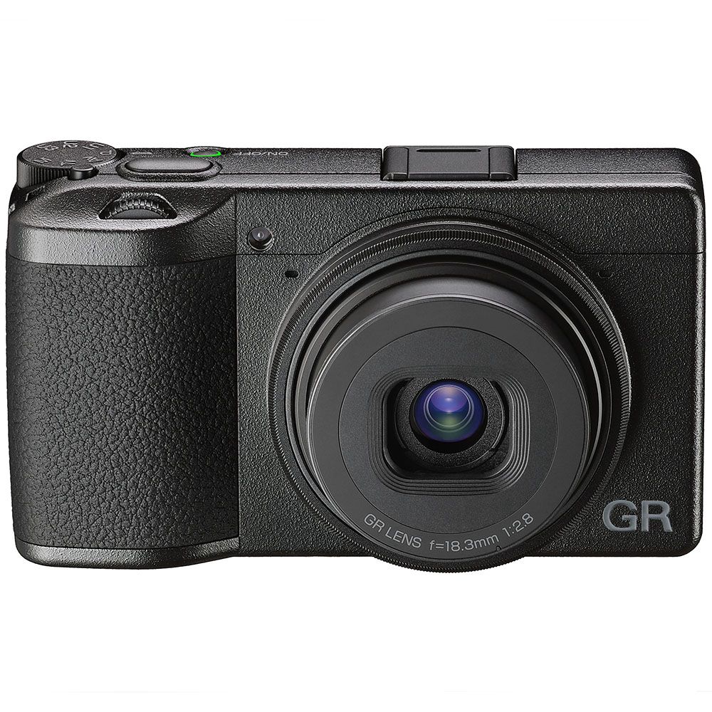 Ricoh GR III Camera KIT Black with GN-1 Blue Ring Cap
