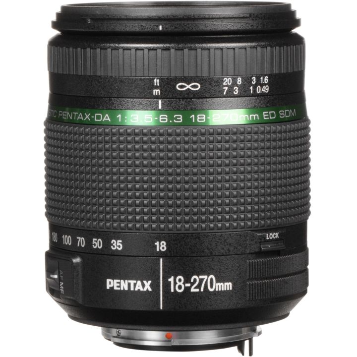 Pentax SMC DA 18-270mm f/3.5-6.3 SDM Lens