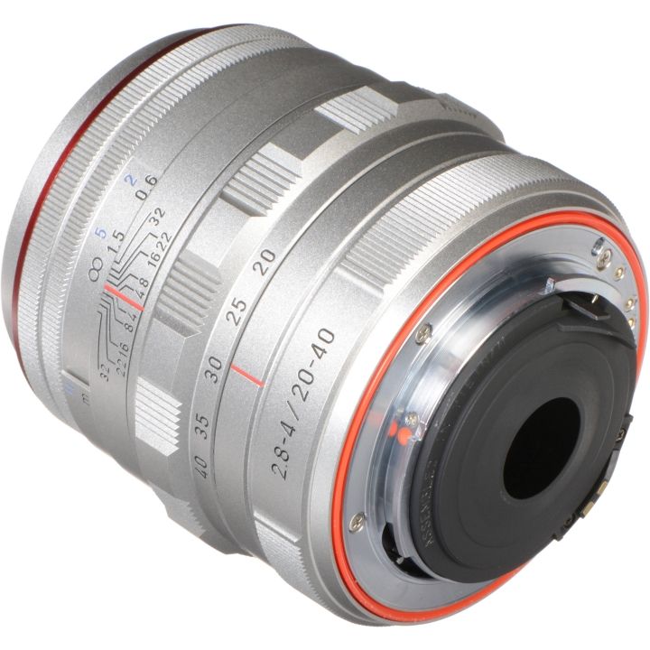 Pentax DA 20-40mm f/2.8-4 Limited Lens (Silver)