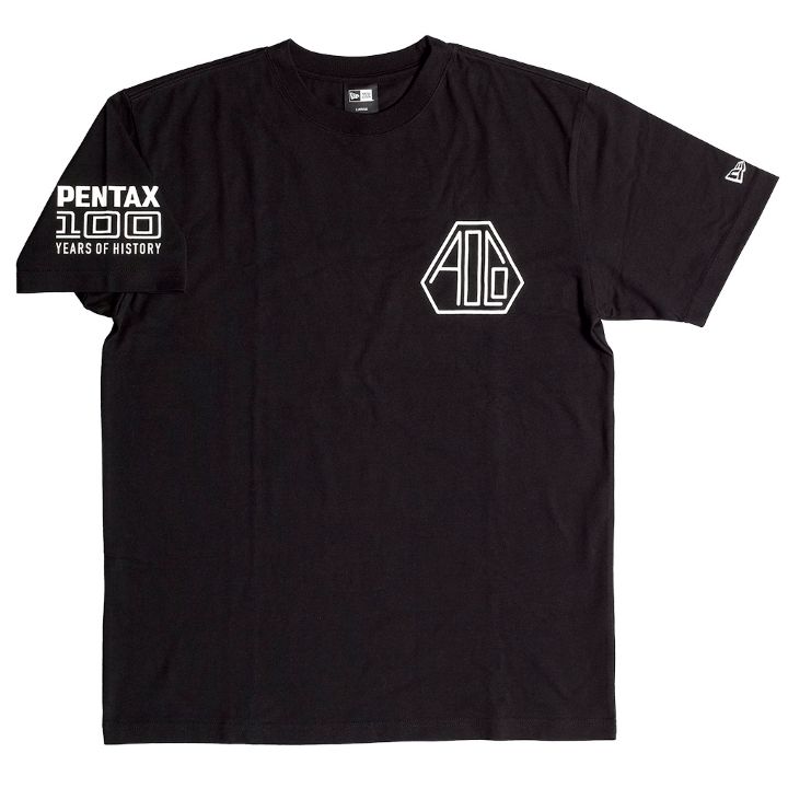 Pentax New Era AOCO 100 Tshirt BK/WT Medium