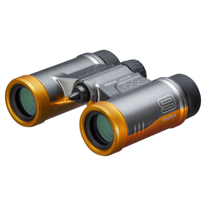 Pentax UD 9x21 Binoculars - Grey / Orange