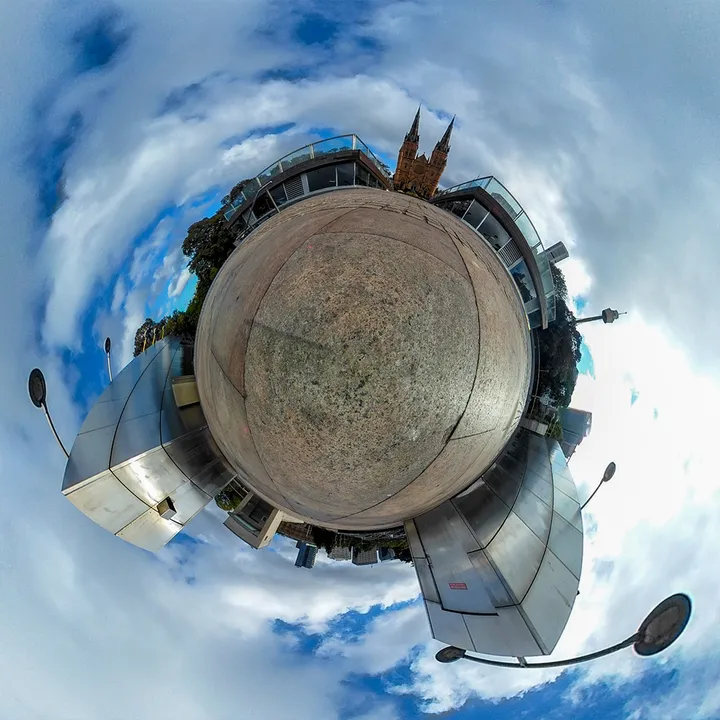 Tiny Planet Photography with the Ricoh Theta SC2