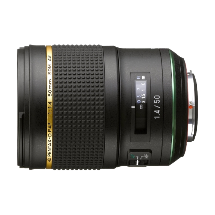 Pentax-D FA* 50mm f/1.4 SDM HD AW Lens