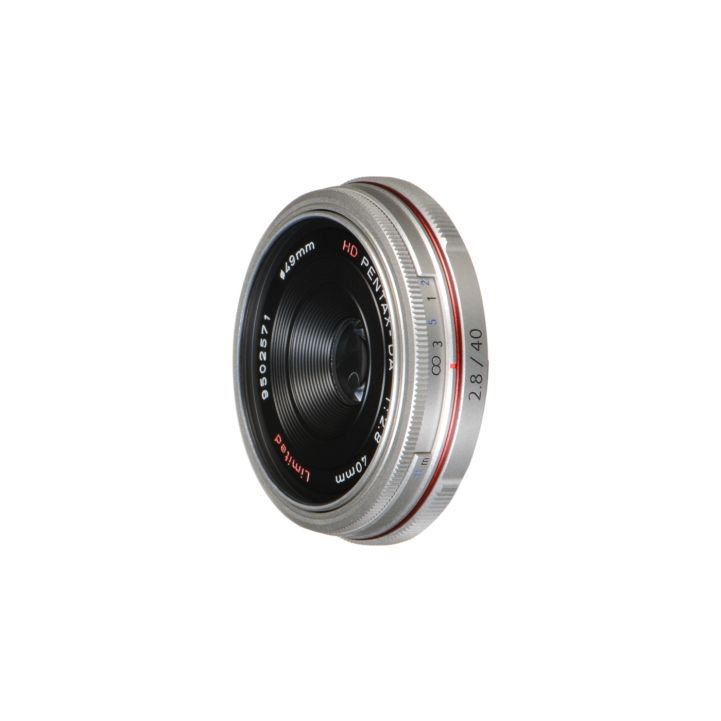 Pentax DA 40mm f/2.8 LTD HD Lens (Silver)