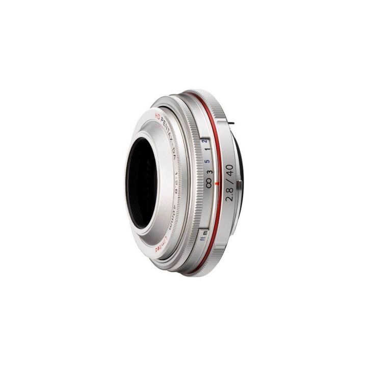 Pentax DA 40mm f/2.8 LTD HD Lens (Silver)