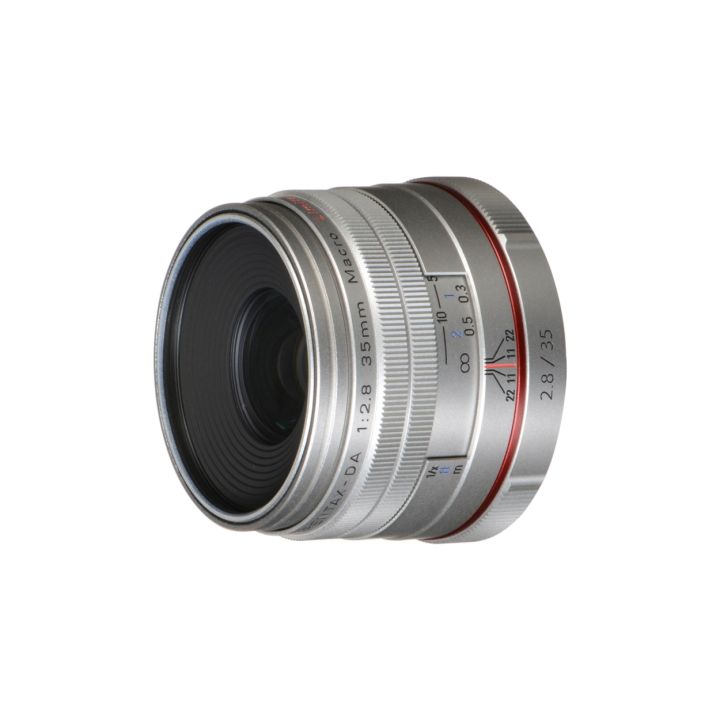 Pentax DA 35mm f/2.8 LTD HD Macro Lens - Silver