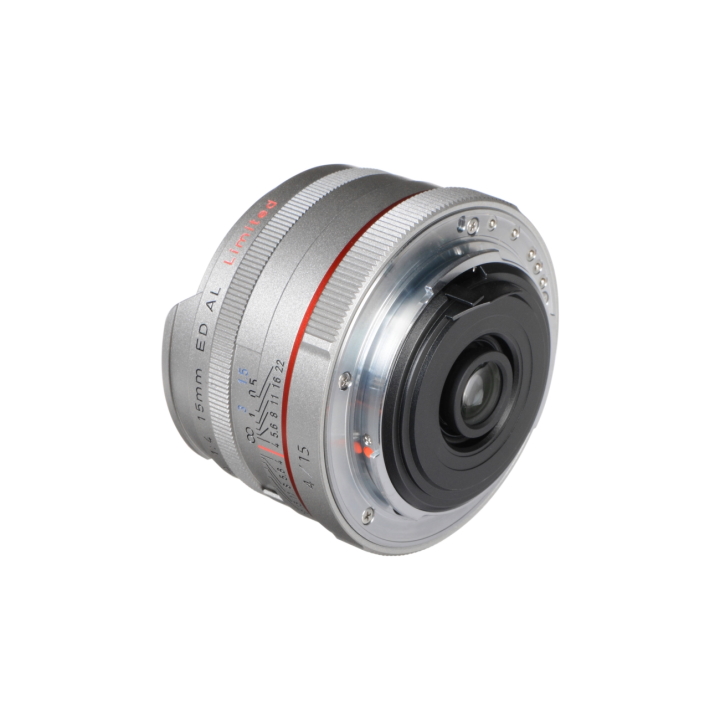 Pentax DA 15mm f/4 Limited ED AL HD Lens (Silver)